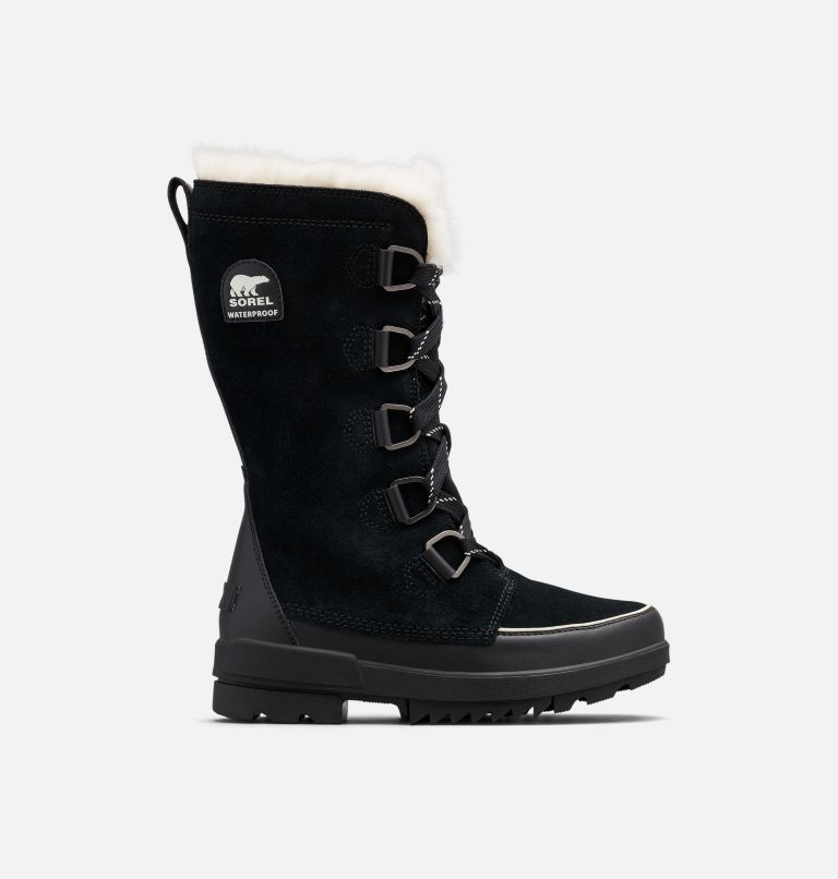 black sorel women's snow boots